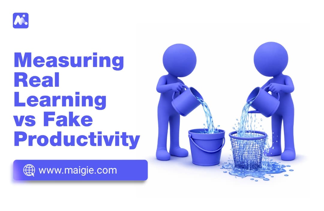 The Output Illusion: Measuring Real Learning vs. Fake Productivity